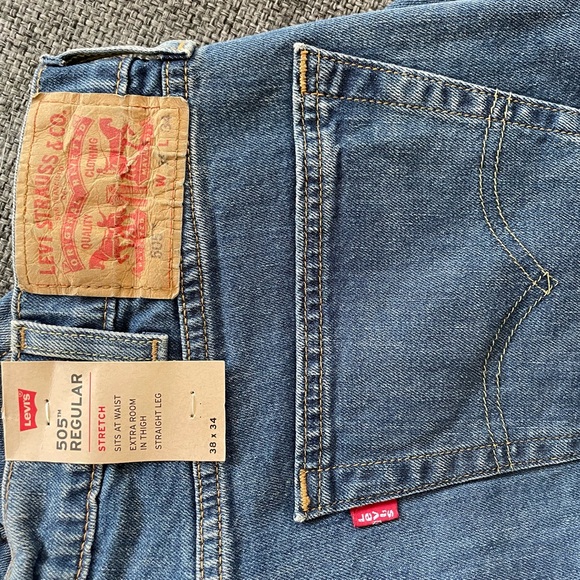 Levi's 505 Regular stretch 38x34 jeans - Picture 6 of 6